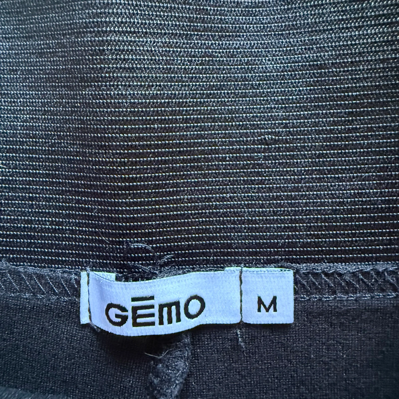 Black slim skinny trousers Gémo size 38 M – photo 8